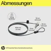 HP Essential Nano Kabel-Kombinationsvorhängeschloss Produktbild-Vorschau 4