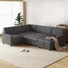 STILVORA U-förmiges Ecksofa mit Schlaffunktion, Schlafsofa Produktbild-Vorschau 2