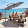 tectake® slunečník Artemis 3 x 3 m, otočný o 360° s Náhled obrázku produktu 7