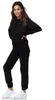 Tazzio Tuta da jogging da donna F200 Nero XL Anteprima dell’immagine prodotto 6