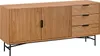 home24 Sideboard mit 2 Türen - Echtholzfurnier Produktbild-Vorschau 1