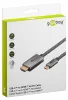 USB Textil-Adapterkabel, USB-C Stecker > HDMI Stecker, Produktbild-Vorschau 2