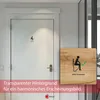 iSecur Aufkleber Toilette WC hinsetzen I Ø 9 cm matt Produktbild-Vorschau 5