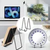 Set van 4 metalen bordenstandaards. Bordenhouders, Productafbeelding-voorbeeld 7