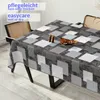 Tischdecke Wachstuch Premium Ornamente Grau Robust Produktbild-Vorschau 2