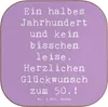 Mr. & Mrs. Panda Untersetzer für Gläser Spruch 50. Produktbild-Vorschau 1