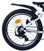 Volare XC Race Kinderfahrrad - 20 Zoll - 7 Gänge - Weiß Produktbild-Vorschau 2