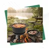 Dutch Oven - Gusseisen Kessel 8 L - mit Grillpfanne - Produktbild-Vorschau 6