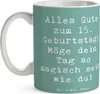 Mr. & Mrs. Panda Tasse Spruch 15. Geburtstag Magisch - Produktbild-Vorschau 3