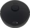 A top-down view of a black robot vacuum cleaner on a white background. Náhľad obrázku produktu