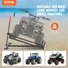 VEVOR Aufsitz-Rasenmäher, 399 kg Tragkraft, teleskopische Produktbild-Vorschau 2