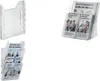 DURABLE Prospektspender Set XL A4, 861319 transparent Produktbild-Vorschau 2