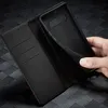 Hülle für Samsung Galaxy S10 Kohlefaser Leder Brieftasche Produktbild-Vorschau 6