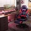 Puluomis Gaming Stuhl mit Massage und Fußstütze, Bürostuhl Produktbild-Vorschau 1