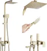 Duschset, Wandmontage, Regenbrause-System, 8 Zoll Produktbild-Vorschau 1