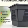 Plastard Blumenkasten 60 cm Anthrazit, Pflanzkasten, Produktbild-Vorschau 2