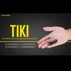A hand holding a small flashlight with marketing text and a logo. Podgląd zdjęcia produktu