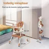 Twinky® Hochstuhl Baby MAXI - Braun - 2-in-1 Produktbild-Vorschau 8