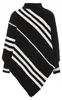 Poncho Dulcey pour femme - Noir, M Voir les images du produit 2
