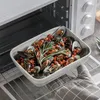 MALACASA 2-częściowy zestaw form do pieczenia, porcelanowe Podgląd zdjęcia produktu 3