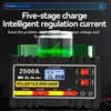 Inteligentní nabíječka baterií 12V/24V, 2500A, 240W, s LCD Náhled obrázku produktu 4