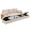 Merax Modulares U-L Sofa, 5-Sitzer Ecksofa mit 2 Produktbild-Vorschau 9