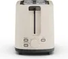 A beige toaster with a black base and controls, shown from the front on a white background. Anteprima dell’immagine prodotto