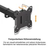 Monitorhalterung für 2 Monitore 17 – 27 Zoll – Gelenkarm Produktbild-Vorschau 6