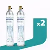 AquaFloow CO2 Zylinder 425g 2er Set – für Wassersprudler Produktbild-Vorschau 1