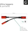 CELLONIC Adattatore da USB C a Jack per cuffie e ricarica, Anteprima dell’immagine prodotto 4