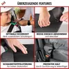 Walser Kindersitzerhöhung Raffi ECE R 129  grau/schwarz Produktbild-Vorschau 3