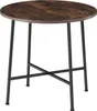 Table de salle à manger industrielle Ronde Ennis 80x76cm - Voir les images du produit 1