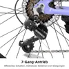 Joystar 24 Zoll Kinder-MTB ab 8 J. Aluminium 7-Gang Produktbild-Vorschau 6