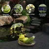 Gartenfigur Frosch Gartenfigur, Liegender Frosch mit Produktbild-Vorschau 2