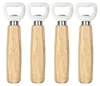 4x Flaschenöffner Kapselheber Bieröffner Holzgriff Produktbild-Vorschau 1