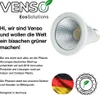 A product image with marketing text and logos, featuring an LED grow light and the German flag. Anteprima dell’immagine prodotto