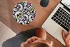 MuchoWow® Mauspad Mousepad Schädel - Muster - Augen 20x20 Produktbild-Vorschau 3
