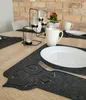 4-Teiliges Set aus Filz Tischuntersetzer Tischset Produktbild-Vorschau 9