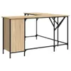 Psací stůl Sonoma dub 141x141x75 cm materiál na bázi dřeva Náhled obrázku produktu 12