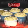 Dimono® 8er Set Dessertschalen Keramik 170ml Türkis – Runde Produktbild-Vorschau 4