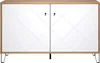 trendteam Wohnen Sideboard Touch Artisan Eiche Melamin/Weiß Produktbild-Vorschau 1
