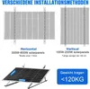 2 Paar 114 cm Solarpanel Halterung Flachdach Solarmodul Produktbild-Vorschau 3
