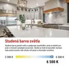 LED žárovka Classic MR16 bílá / GU10 / 1,3 W (16 W) / 150 lm / studená bílá Náhled obrázku produktu
