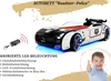 Autobett Kinderbett "Roadster Police" LED Sound Sportsitze Produktbild-Vorschau 4