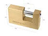 KOTARBAU® Messing-Vorhangschloss 75 mm Monoblock Produktbild-Vorschau 2