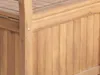 Panchina con vano portaoggetti in legno massello di acacia, Anteprima dell’immagine prodotto 11