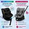 KidsZone Silla Coche Bebe Grupo 0 1 2 3 Isofix, Pata Apoyo Vista previa de la imagen del producto 2