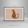 Gerahmtes Poster - Schwarzer Rahmen - Panther Grafik Produktbild-Vorschau 5