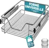 CASARIA® 2x Tiroir télescopique de rangement 40 cm pour Voir les images du produit 1
