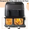 Backpapier Airfryer – Backpapierbögen – kompatibel mit Produktbild-Vorschau 2